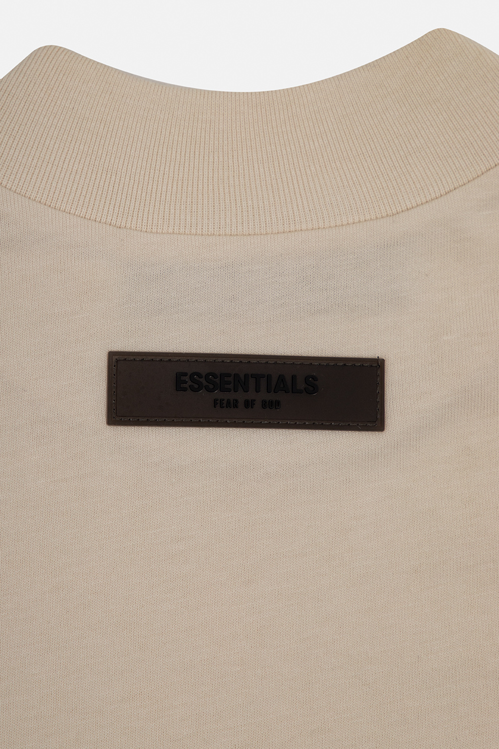 shirt with logo Fear Of God Essentials Kids - Cream T shirt with logo Fear Of God Essentials Kids - Cream T